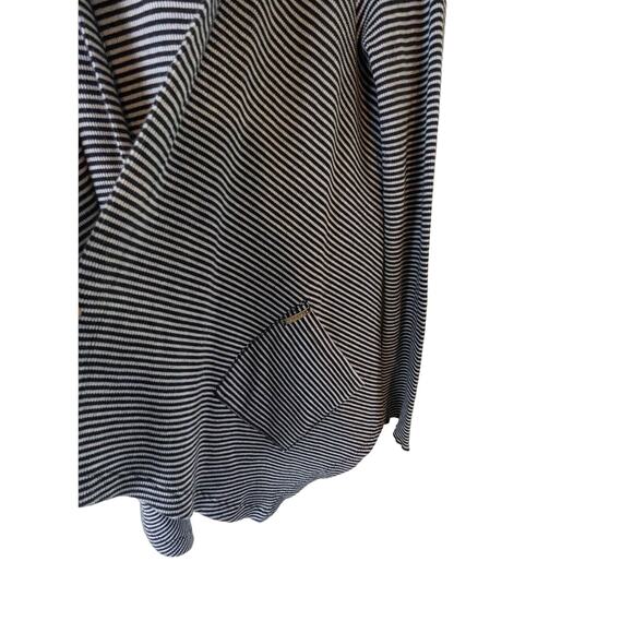 Calvin Klein Performance Small Striped Hooded Cardigan Quick Dry Women’s Top - Picture 14 of 16